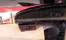 Gluing celluloid