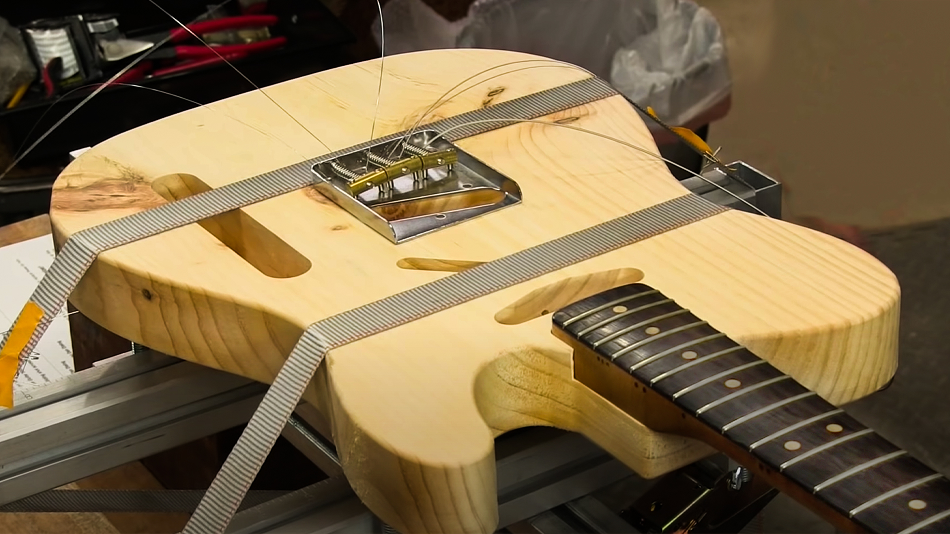 Entfernt die Sorgen auf dem Mike Bloomfield Tele