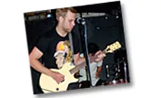 John Garris auf der Bühne